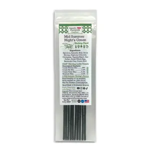 Mid Summer Night's Green - Shrimp Lolly Treats 10x6" for Caridina, Neocaridina, Freshwater Shrimp | Shrimp Lollies | Small Batch Crafted