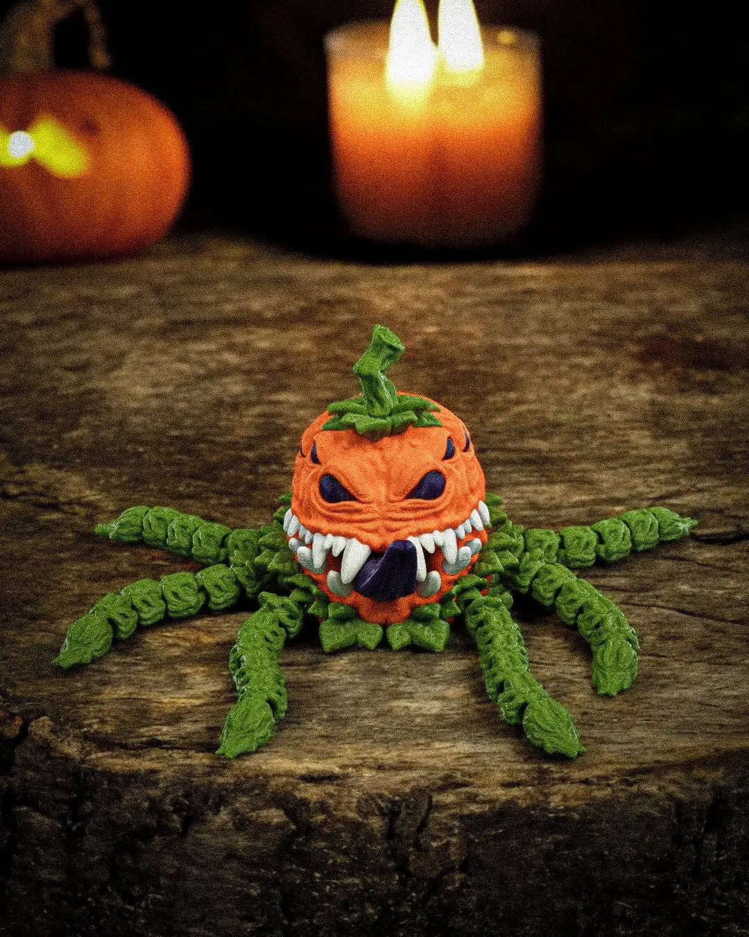 Pump-Kraken 3D Printed Halloween Octopus Collectible 3DPrintSWA