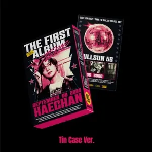 Haechan - Taste - Tin Case Version - incl. Mini Photobook, Pin Badge, Sticker + Photocard  [COMPACT DISC - CD] Photo Book, Photos, Pin, Asia - Import