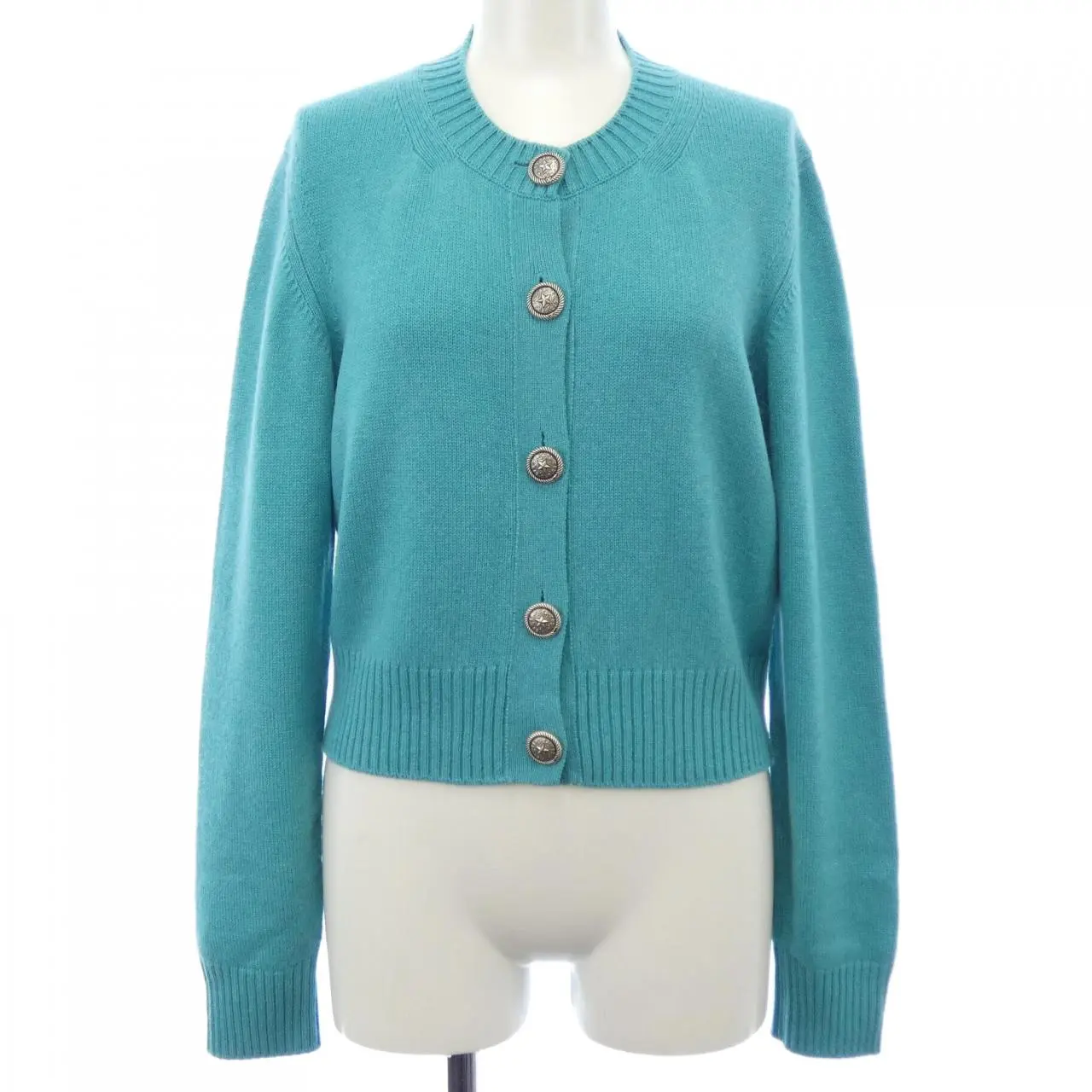 Pre-owned CHANEL Cashmere Small Leather Goods Cardigan
