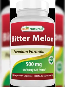 Best Naturals Bitter Melon 500 mg 90 Vegetarian Capsules