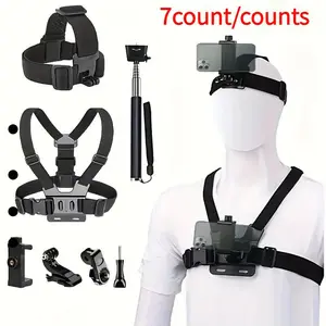 Action Camera Kit, Phone Clip Mount for Gopro/Phone/Osmo Action, Sports Camera Accessories, Phone Accessories