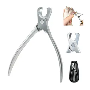 Heavy-Duty Large Dog Nail Clippers with Safety Protection, Durable Stainless Steel Claw Trimmers, Professional Pet Grooming Tool