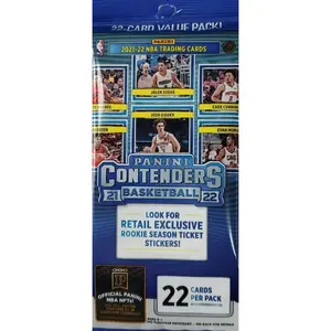 2021/22 Panini Contenders Basketball Jumbo Value Cello Pack