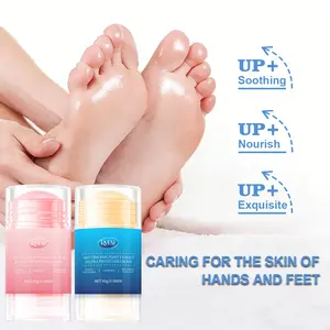 Rveyi Moisturizing Cream for Dry Cracked Feet Knees Elbows Hands, Valentine's Day gifts for men and women Portable Skin Care Product, Removes Calluses Softens Skin