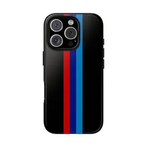 BMW Motorsport Inspired Tough Case, Durable Phone Cover, Car Enthusiast Gift, Stylish Phone Accessory Suitable for iPhone 17-11 Pro Max/Plus and  Samsung Galaxy S23-25