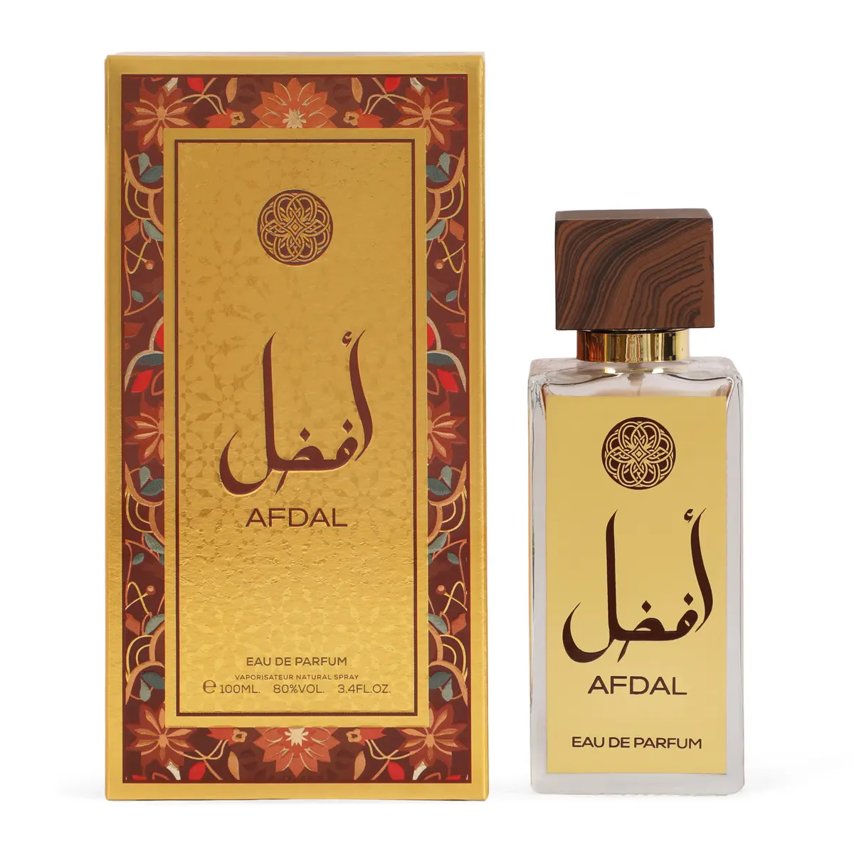 Afaq Afdal Eau De Parfum Vaporisateur Natural Spray for Men and Women 100ml/3.4fl.oz.