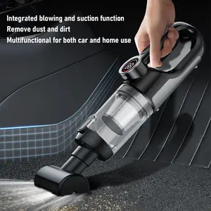 Wireless Handheld Vacuum Cleaner with 20000Pa powerful suction, 2-in-1 for car and home all-round cleaning. Compact design for dry and wet use, ideal for under beds, desks and pet hair. Includes 10 nozzles to clean every corner.