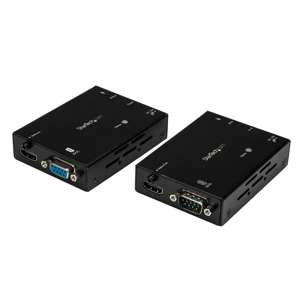 StarTech ST121HDBTL HDBaseT Certified HDMI Extender - Office Network Component with IR Extender, HDMI Booster, 115 ft Range, RS-232, Supports HD Video Resolutions, 1920x1200/1080p, Hassle-Free HD Video Extension, Mounting Hardware Included