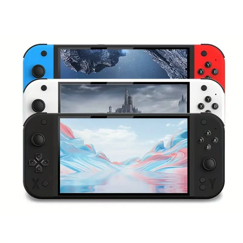 G90 Retro Handheld Game Console, 7.0 Inch HD IPS Screen, 4000mah Long Battery Life, USB Charging, Portable Arcade Machine, Rechargeable Game Console