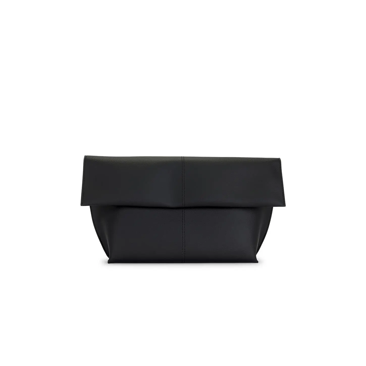 Freja New York Seamed Clutch in Black