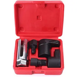 Automotive Oxygen Sensor Socket Removal Tool Wrench and Thread Chaser Set 5Pcs