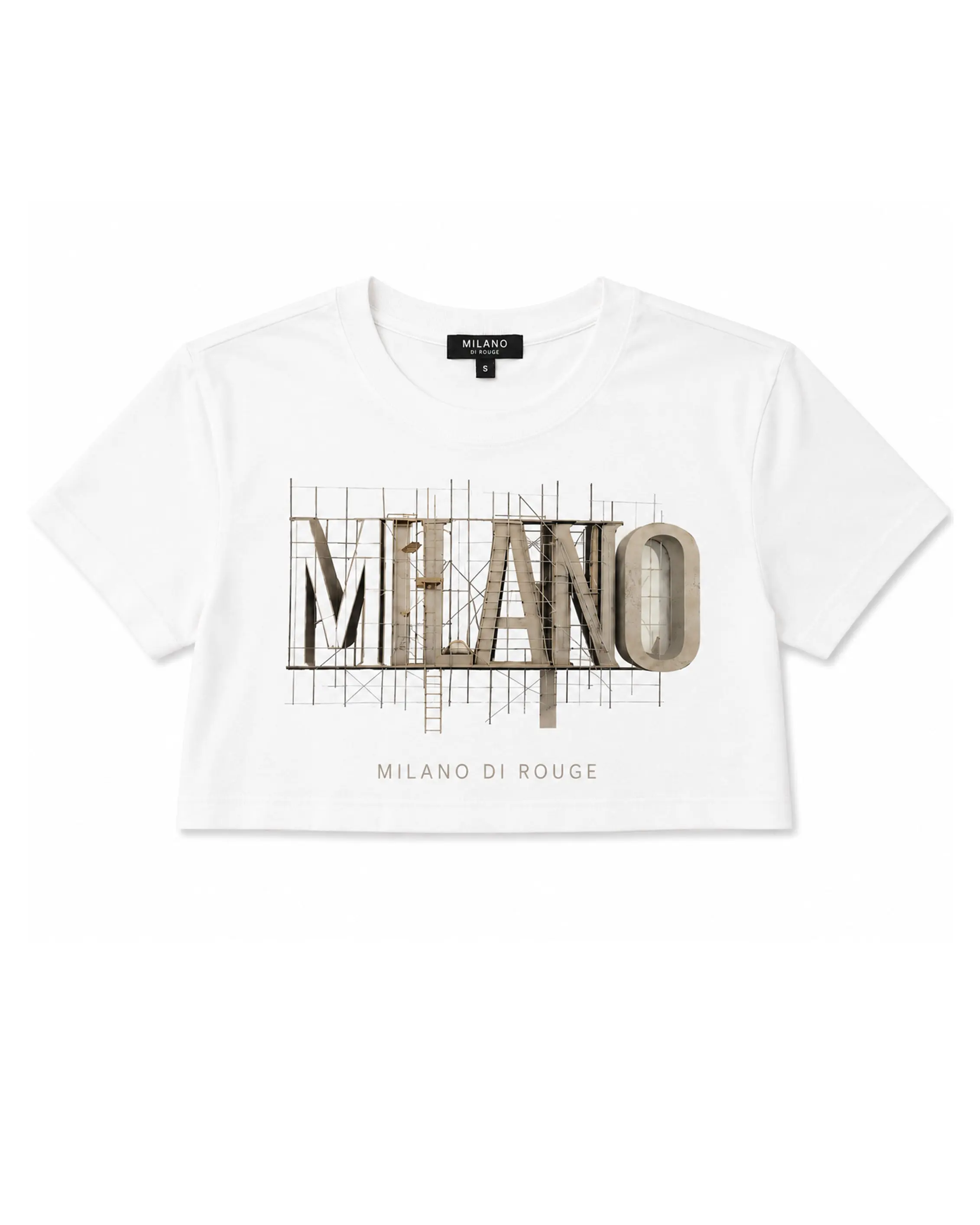 The Architect Crop Tee
