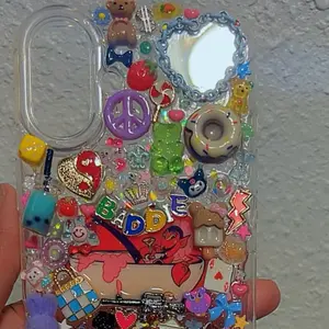 16 Plus Phone Case | Personalized Junk Case | Custom Junk Charm Case | Custom Phone Case | Charm Phone Case | Decoden Cellphone Case Smartphone