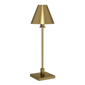 Hampton & Thyme 28" Tall Table Lamp: Buffet-Style, Modern Design for Bedroom & Living Spaces