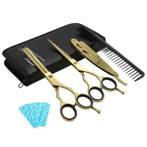 Professional J2 Right Hand Scissors Kit, Gold, 6.5 inch