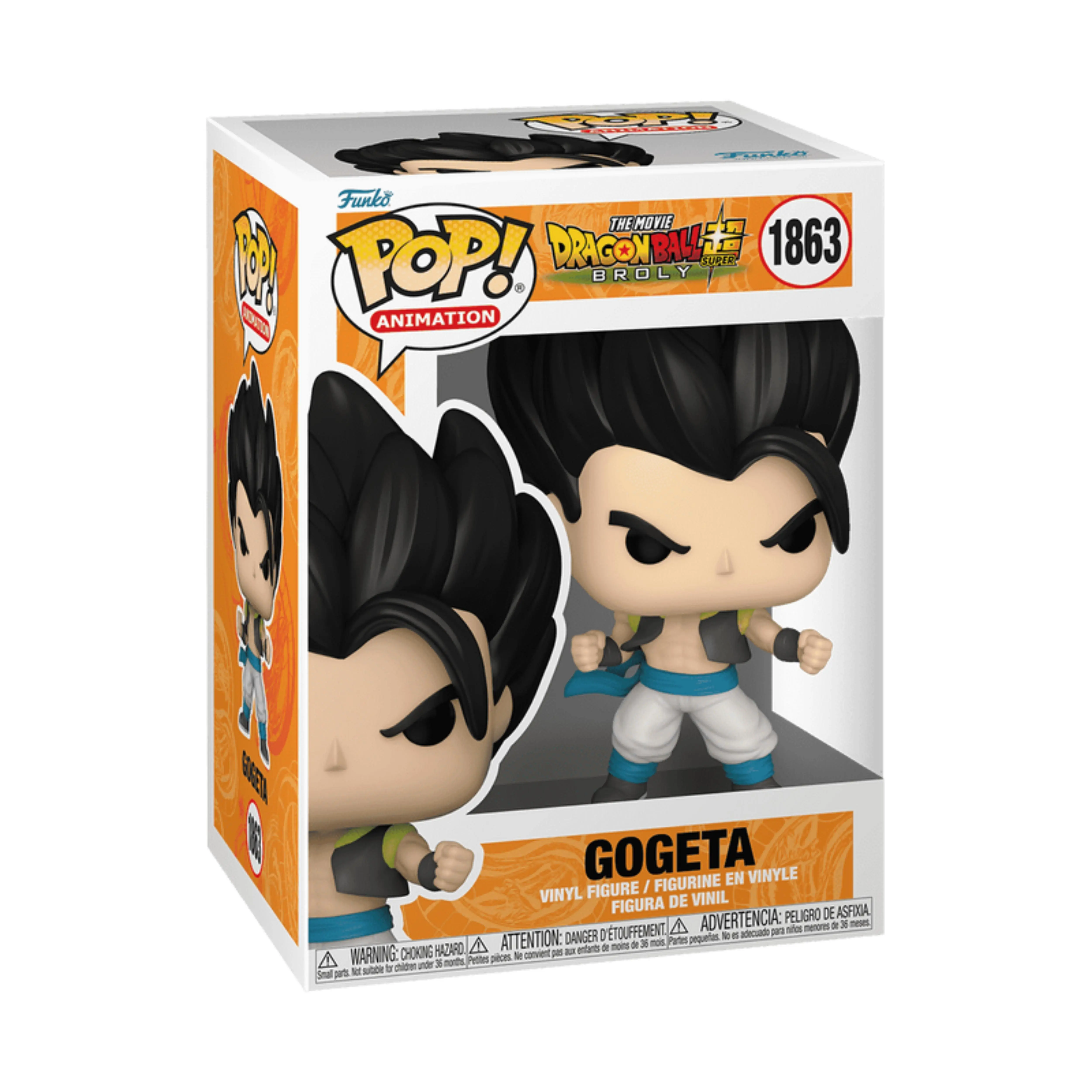 Funko Pop! Gogeta – Dragon Ball Super: Broly #1863 | Includes Pop Protector