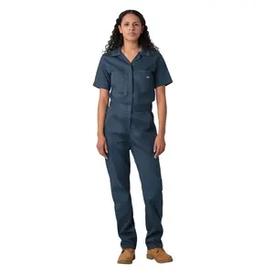 Womens Flex S/S Coveralls Navy