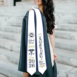 Customized Nursing Stole, Nursing Graduation Stole, RN Stole Nursing Stole Graduation 2026, Nursing Graduation, Nursing Stole Graduate 2026