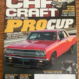 Car Craft Magazine June 2019 Issue Featuring 1965 Malibu Pro Cup Edition Loud Fast Real Classic Car Enthusiasts