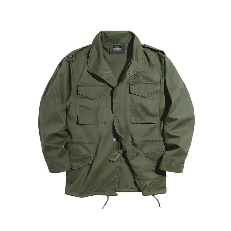 ジャケット・アウター beauty:beast Leather M65Military Jacket Men's M-65 Field Brown Real Leather Jacket | Men's M-65 Field Real