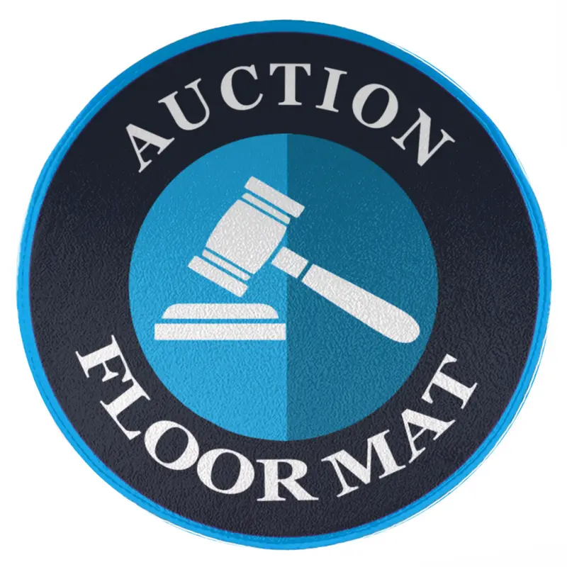32 Inch Floor Mat - Round Design, Suitable for Living Rooms, Bathrooms, Kitchens, Shower Areas, Entryways, Durable & Easy to Clean