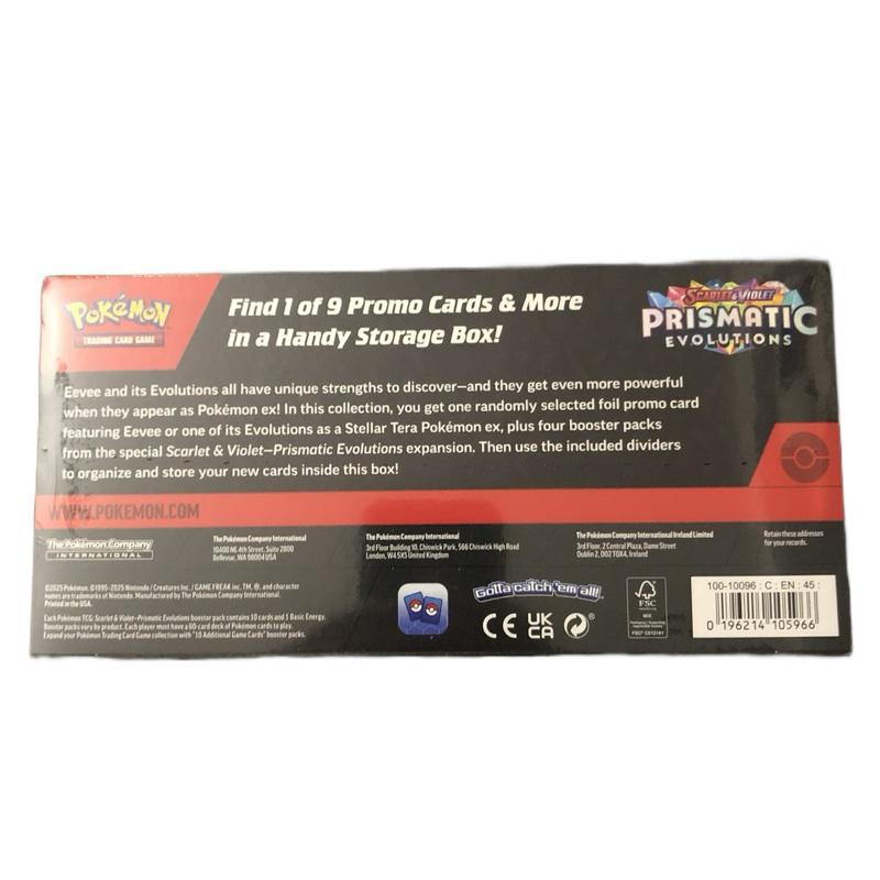 Scarlet and violet Prismatic evolutions surprise box Pokémon