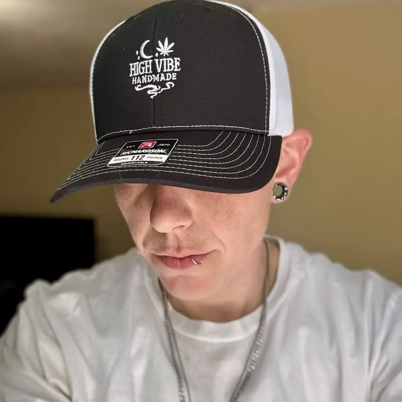 High Vibe Handmade Trucker Hat