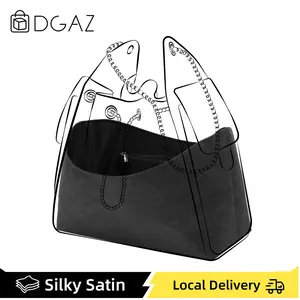 DGAZ Lightweight Purse Organizer Insert for Chanel 25 Handbags,silk and DupontPaper handbag inner for Luxury Bag,summervibes