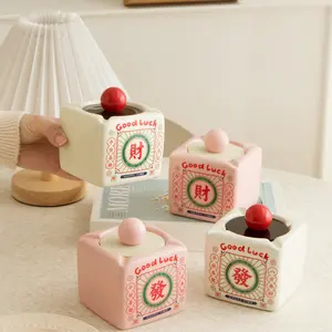 Retro Vintage Ceramic Ashtray Fortune-bringing Large Capacity with Lid for Home Use Trendy Vintage Decor and Promotional Gift Good Luck Design Elegant LED Rose Bouquet Decor Bone Dance Ornament with Base mannequin motion censor mannequin mermaid statue