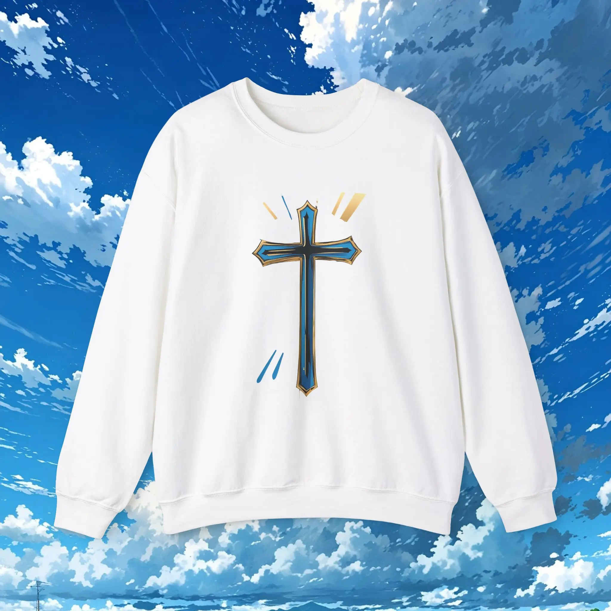 Unisex Gildan Cross Sweater