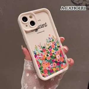 Designed for iPhone 17 16 E Pro Max 15 Plus 14 13 12 11 XS XR Grace Abounds Rugged Durable Drop-Proof Shockproof Anti-Scratch Case