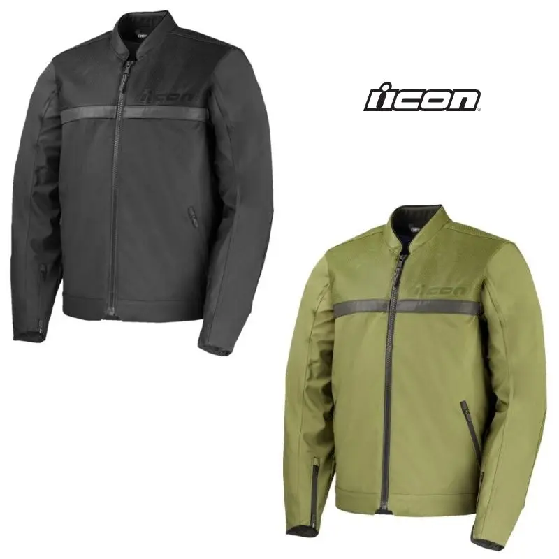 Icon Midhawk Street Motorcycle Riding Jacket - Pick Size & Color