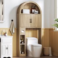 Wood 30.5"L × 7.7"W × 67.7"H-With tissue holder