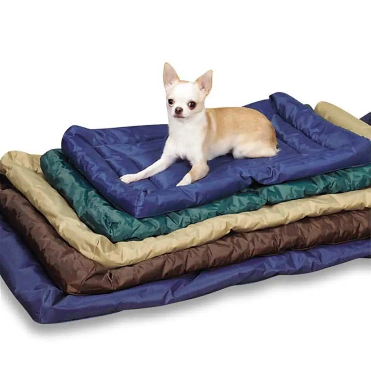 PetEdge Slumber Pet Water Resistant Dog & Cat Bedding - Royal Blue, Extra Large, All Seasons, Polyester Construction with Cushioning, Suitable for Crates, Kennels & Outdoor Runs, Hose Rinse Clean, Strong Seams