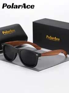 PolarAce 1 Piece Unisex Full Frame Sunglasses，Square Frame Sunglasses UV400 Casual design
