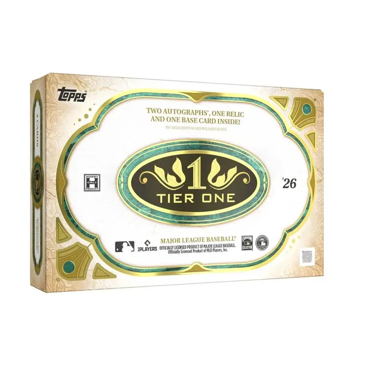 2026 Topps Tier One Baseball - Hobby Box 2026 Topps Tier One Baseball - Hobby Box