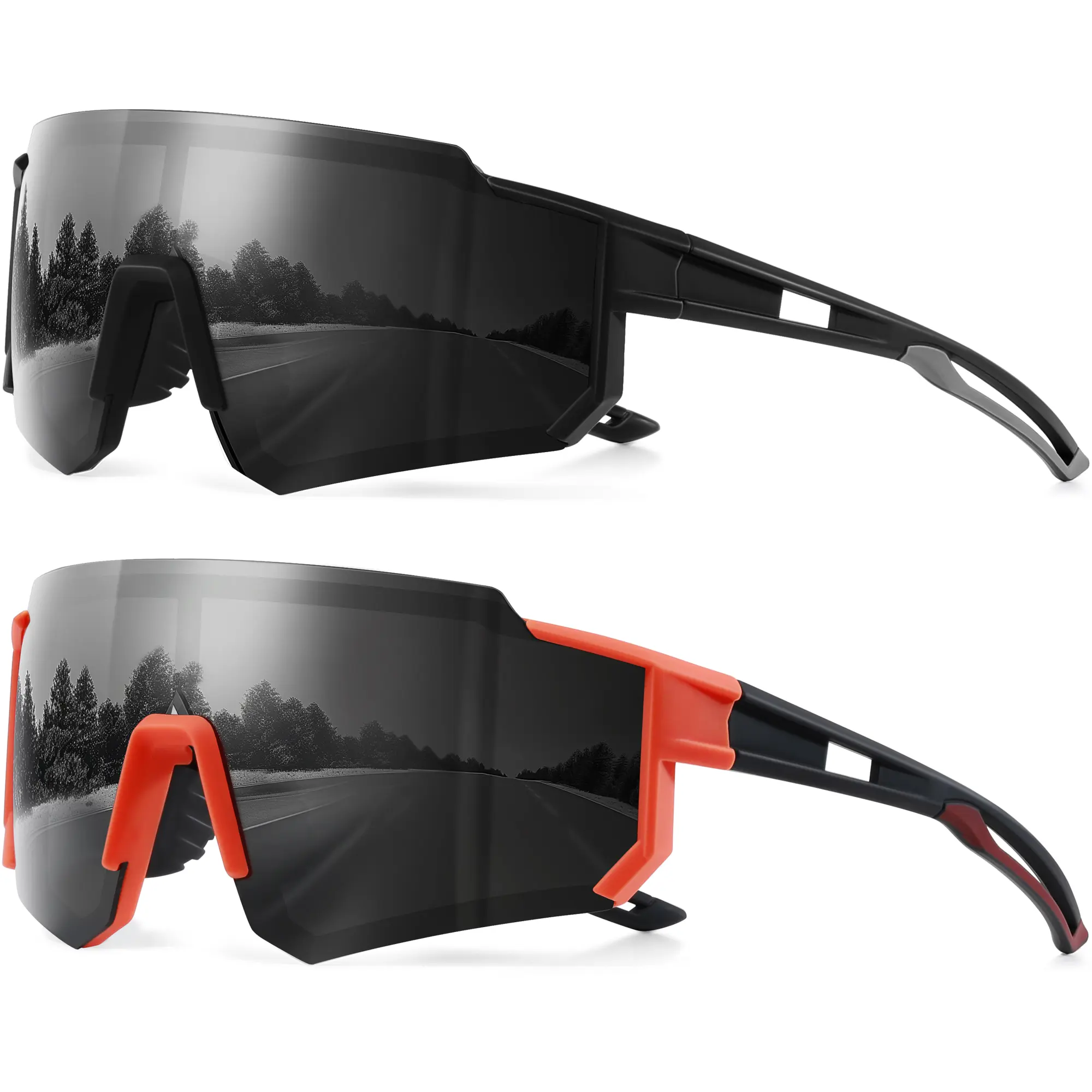 black/black+red/black