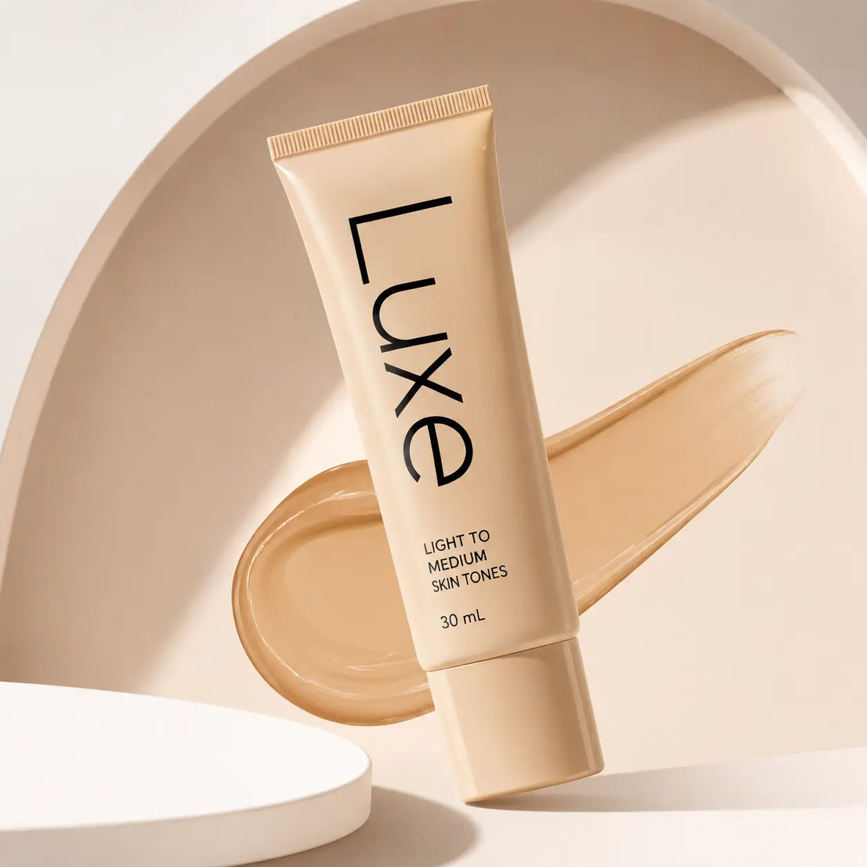 Color Adapting Foundation, Skin Tone Matching Liquid Makeup with Lightweight Hydrating Formula, Buildable Light to Medium Coverage, Natural Dewy Finish for Everyday Beauty Routine, 30ml
