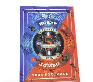 2024 Wild Card 5 Card Draw Football Edition Hobby Jumbo Box
