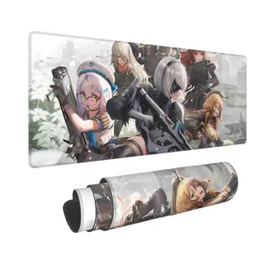 Goddess of Victory: Nikke Extended Mouse Pad – 11.8x31.5in Anime Gaming Desk Mat for Keyboard & Mouse