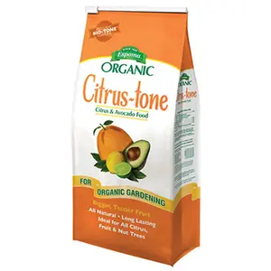 Espoma CT18 18 lbs 5-2-6 Citrus Tone Citrus Fertilizer - Organic Avocado Plant Food with Biological Enhancement, Beneficial Microbes for Garden Soil