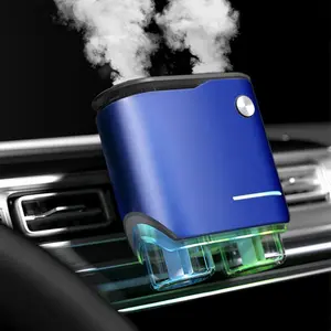Car Air Freshener, USB Rechargeable Car Air Humidifier with Essential Oil, Car Aroma Diffuser, Car Interior Decoration Accessories