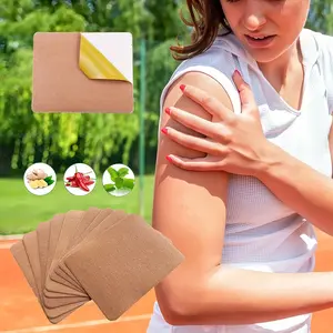 50 Ginger heat patches, made of plant extracts, flexible and easy to use, great for home, back, shoulder and knee comfort, for both men and women, portable heating pads |Discreet design |Flexible patches