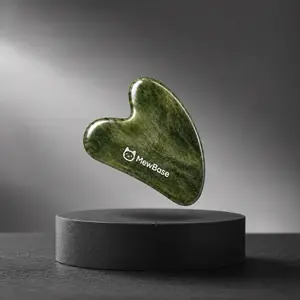 MewBase Jade Gua Sha - Sculpt, Depuff, Glow