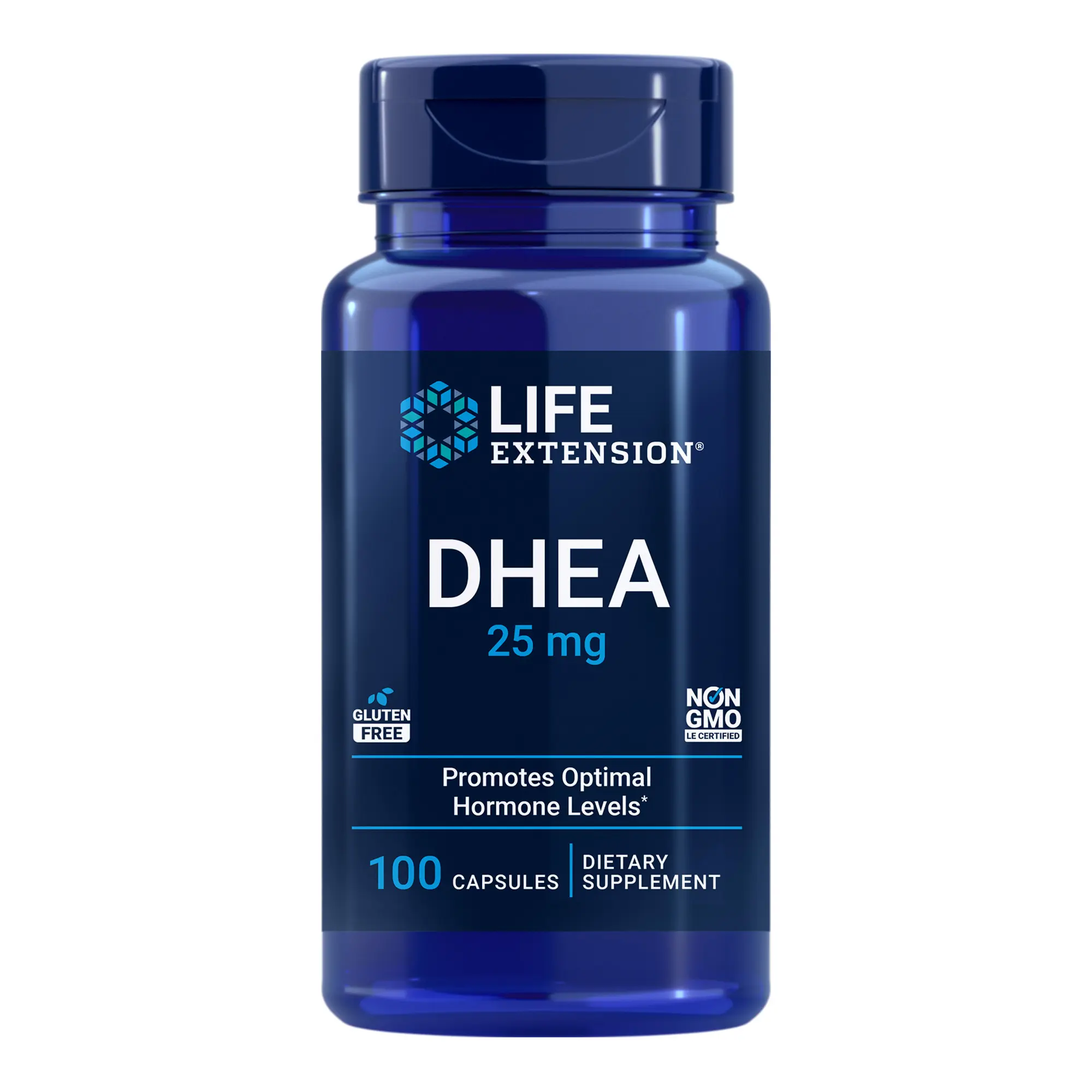 Life Extension DHEA 25 MG, 100 Capsules