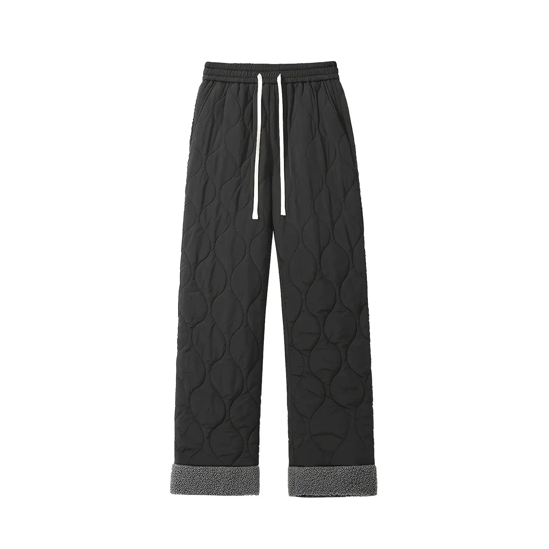 Men's & Women's Heavy-Duty Winter Snow Pants High-Quality Windproof Padded Thick-Walled Cold-Resistant Trousers for Skiing Snowboarding & Outdoor Activities Matching Loose-Fit