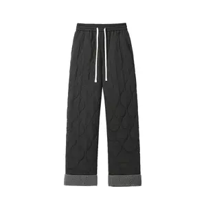 Men's & Women's Heavy-Duty Winter Snow Pants High-Quality Windproof Padded Thick-Walled Cold-Resistant Trousers for Skiing Snowboarding & Outdoor Activities Matching Loose-Fit