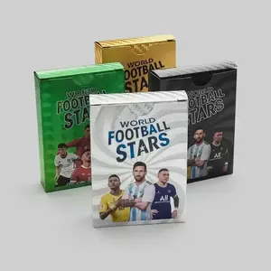 Year Football Cards Set, 55 Unique Soccer Player Cards, Family Memories, Friends & Siblings Gift, Printed on Premium Paper, Multi-Color