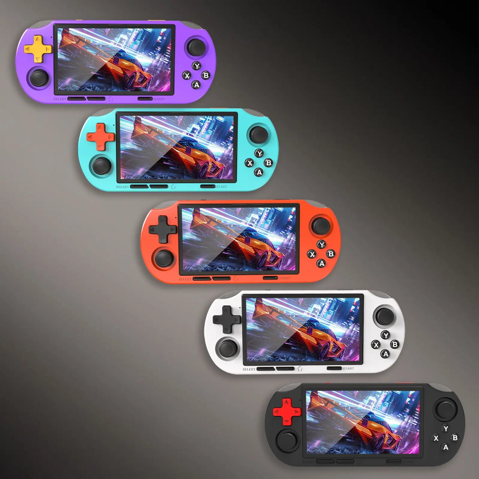 GAMINJA 4.5 Inch HD Screen Handheld Game Console, Portable Retro Arcade Game Console with 12000+ Games, Gaming Console for Adults, Gaming Stuff, Game